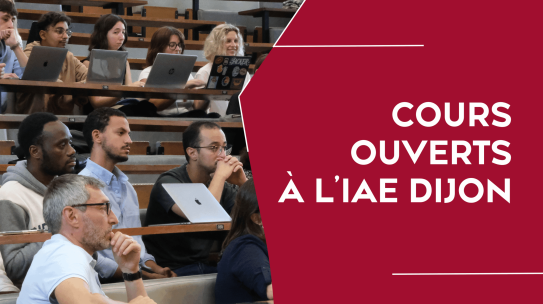Cours Ouverts à l&rsquo;IAE Dijon