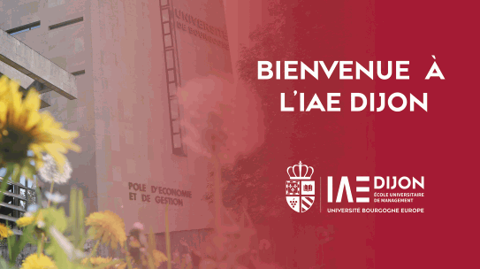 Bienvenue à l’IAE Dijon !